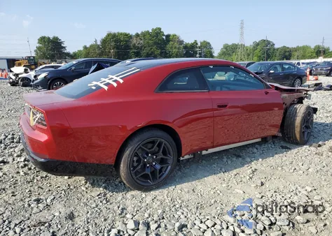 2024 Dodge Charger Daytona R/T из США, поврежденный, VIN 2C3CDBCK2RR206874